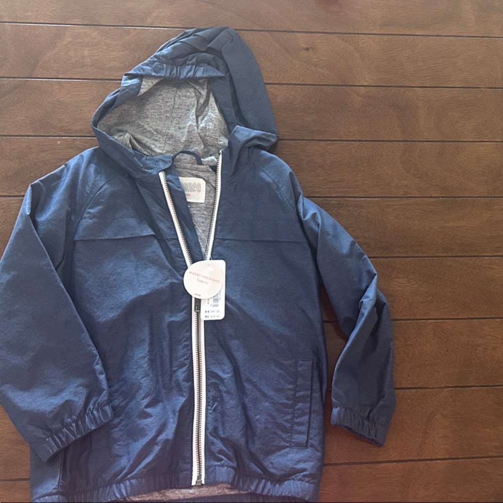 Children’s Blue Hooded Jacket